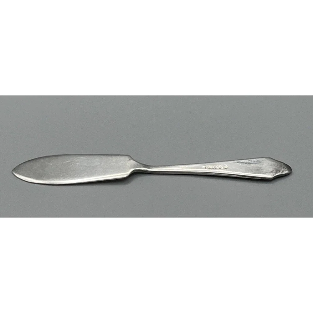 EPNS BP Britannia Plate Master Butter Spreader Unidentified 5